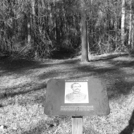 Brigadier General Charles Harker was mortally wounded in these woods while riding his white horse toward Confederate lines